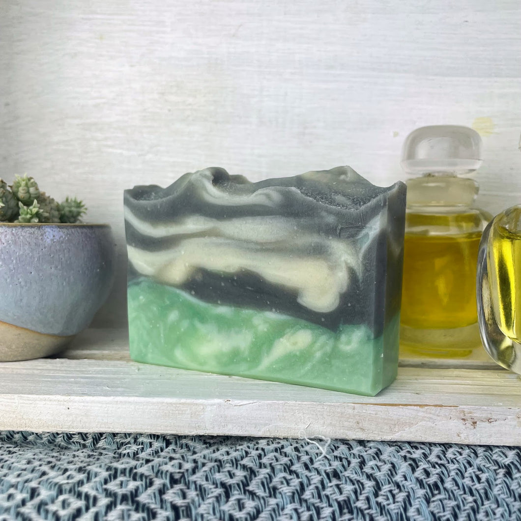 Cucumber-Mint Cloud Soap